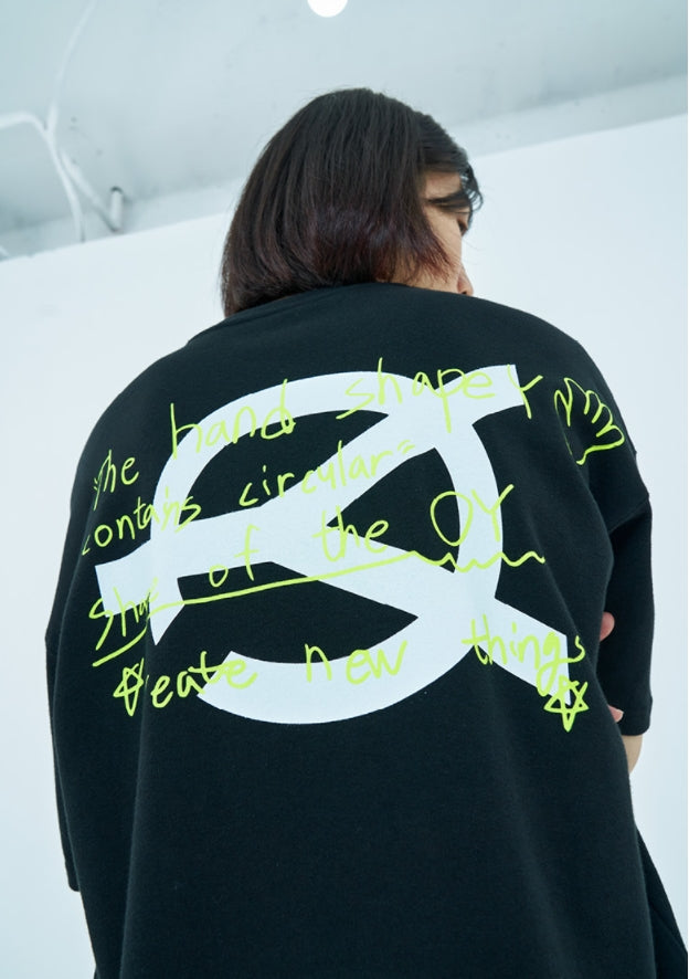 オーワイ(OY) BOSS LOGO T-BLACK