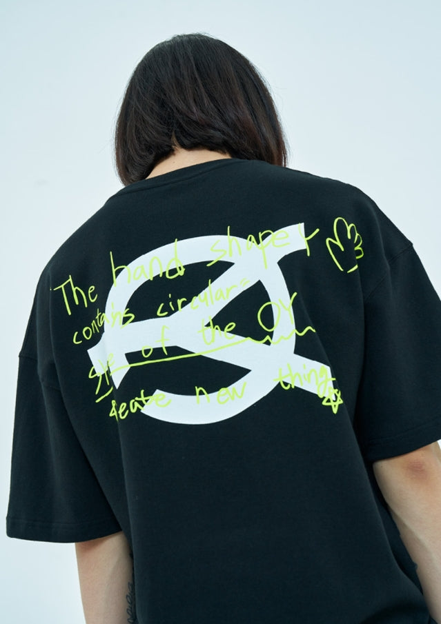 オーワイ(OY) BOSS LOGO T-BLACK