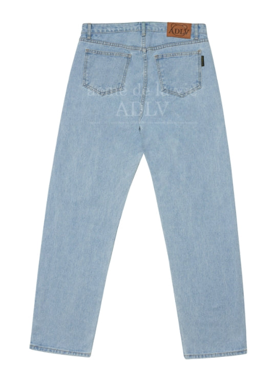 アクメドラビ(acme' de la vie) BEAR FAMILY DENIM PANTS LIGHT BLUE