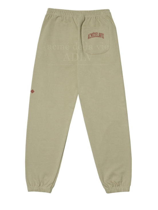 アクメドラビ(acme' de la vie) BIG CRACK LOGO PANTS BEIGE