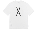 VARZAR(バザール)　VA Black Big Logo Short Sleeve T-shirt White