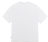 VARZAR(バザール)　VA Silver Big Logo Short Sleeve T-shirt White