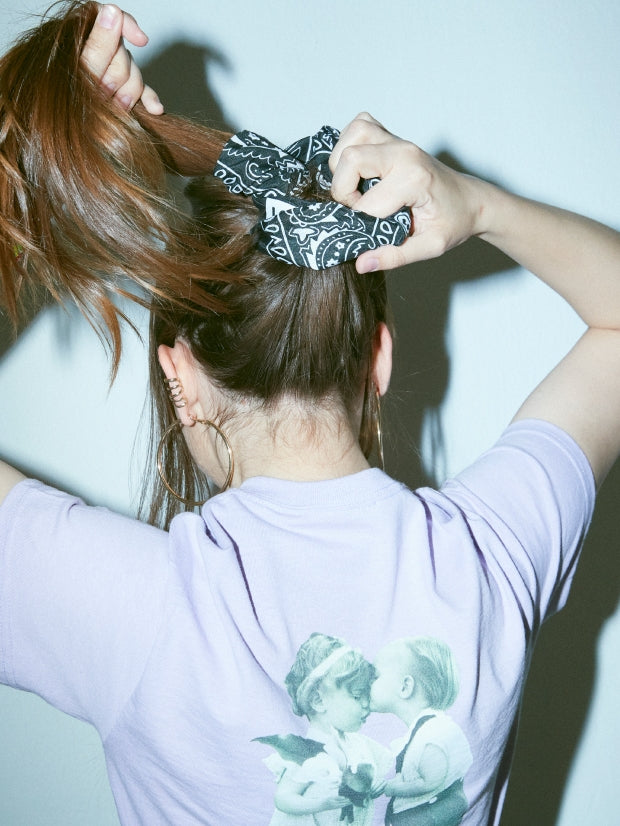 FM91.02 (エフエム91.02)　LOVE PAISELY SCRUNCHIE