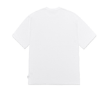 VARZAR(バザール)　3D Monogram Black Embroidery Short Sleeve T-shirt White