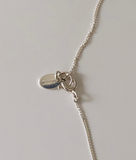 MONDAY EDITION(マンデイエディション) Bubbles and Thin Chain Necklace