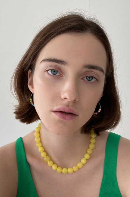 MONDAY EDITION(マンデイエディション) Sugarplum Necklace - Lemon