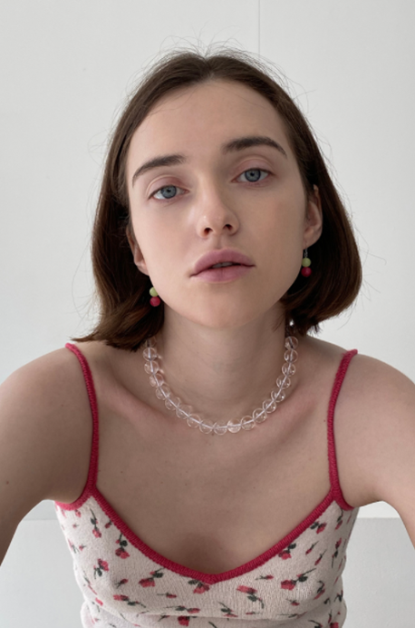 MONDAY EDITION(マンデイエディション) Sugarplum Necklace - Ice