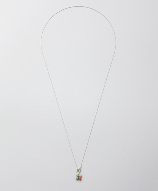 MONDAY EDITION(マンデイエディション) Milky Bubbles Simple Necklace