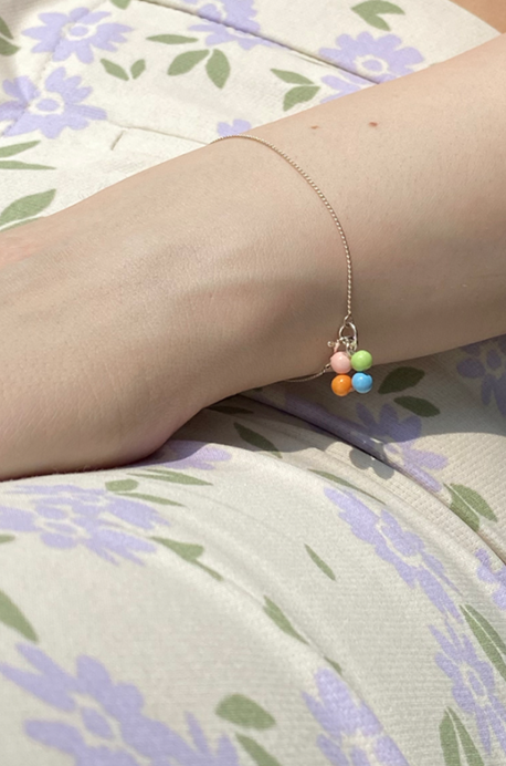 MONDAY EDITION(マンデイエディション) Milky Bubbles Simple Bracelet