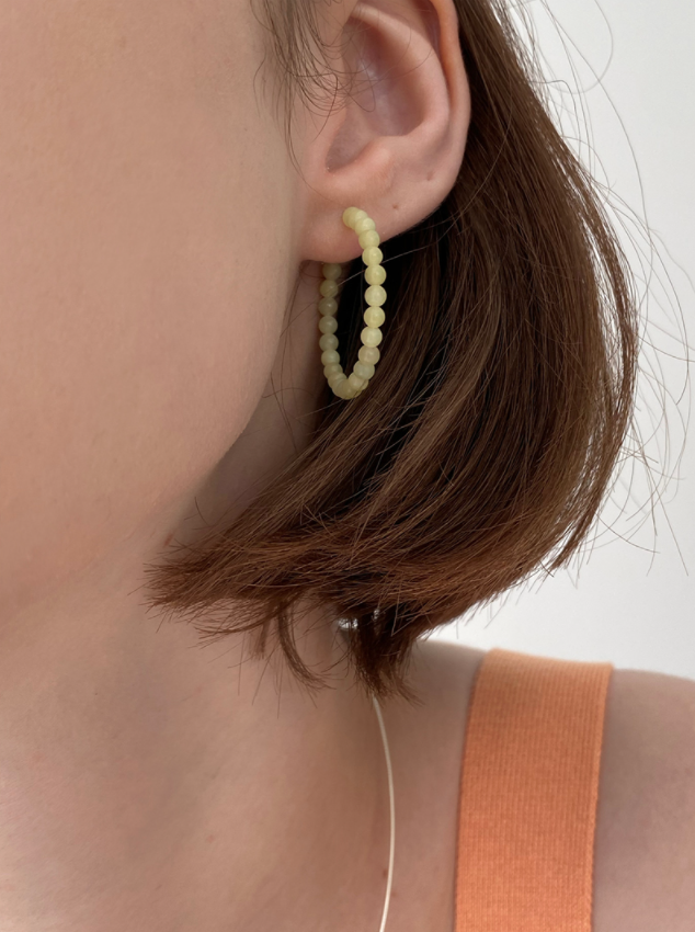 MONDAY EDITION(マンデイエディション) Lemon Sorbet Earrings