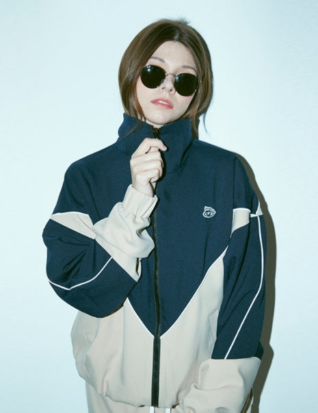 FM91.02 (エフエム91.02)　N.6 ZIPUP navy&beige
