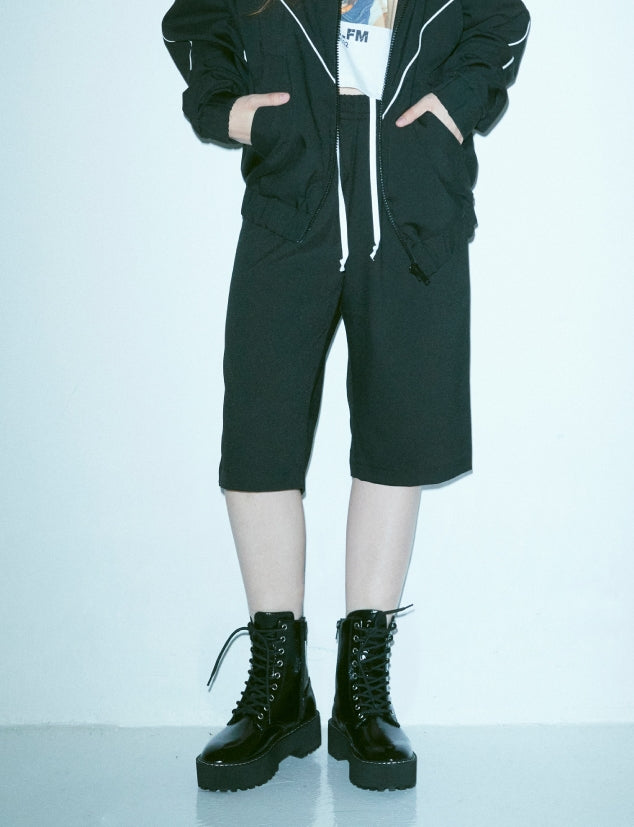 FM91.02 (エフエム91.02)　N.6 SHORTS black