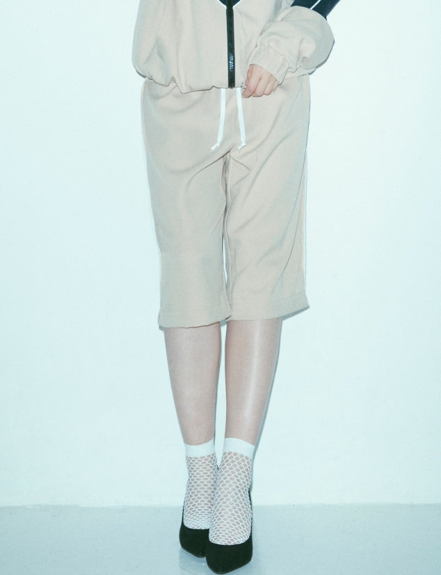 FM91.02 (エフエム91.02)　N.6 SHORTS beige