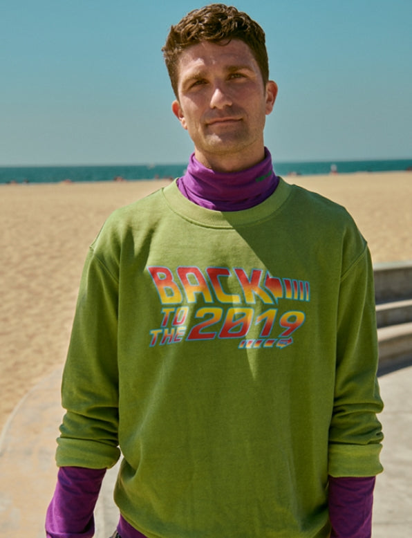 FM91.02 (エフエム91.02)　BT2019 SWEATSHIRTS khaki