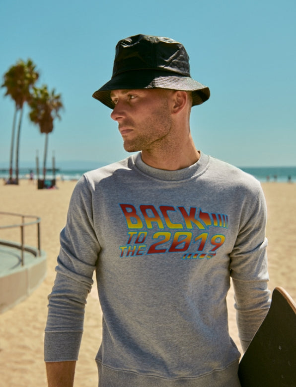 FM91.02 (エフエム91.02)　BT2019 SWEATSHIRTS grey melange