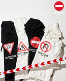 FM91.02 (エフエム91.02)　NO ENTRY HOODY black