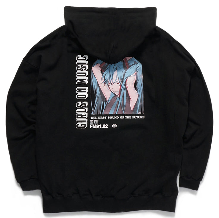 FM91.02 (エフエム91.02)　xHM HOODY black B