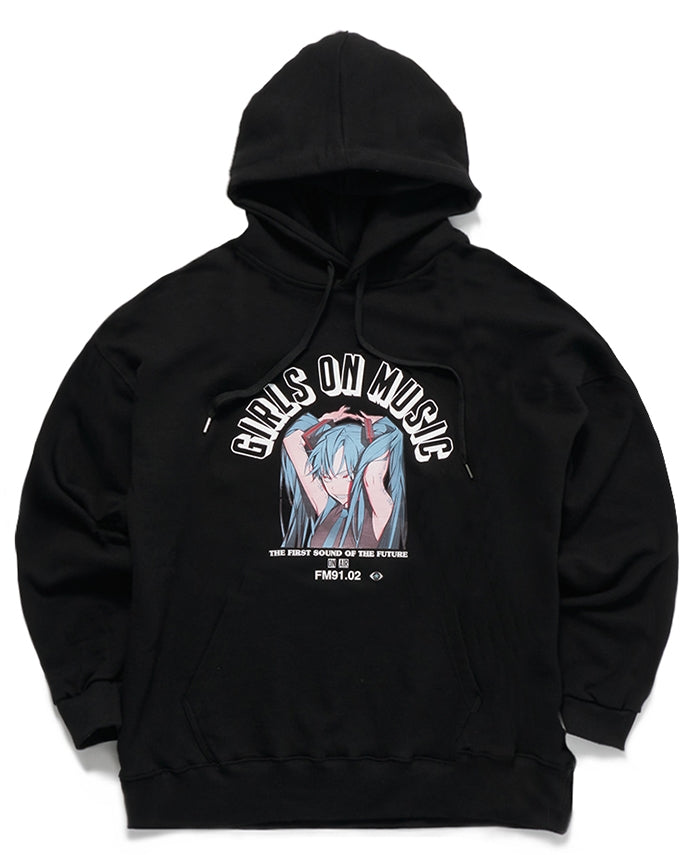 FM91.02 (エフエム91.02)　xHM HOODY black F