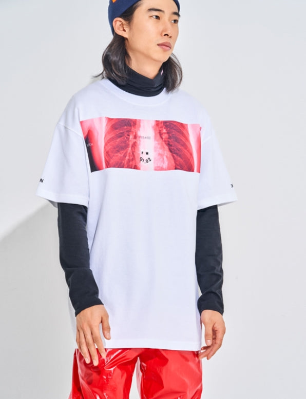 FM91.02 (エフエム91.02)　xPLAY T-SHIRT (Heart white)