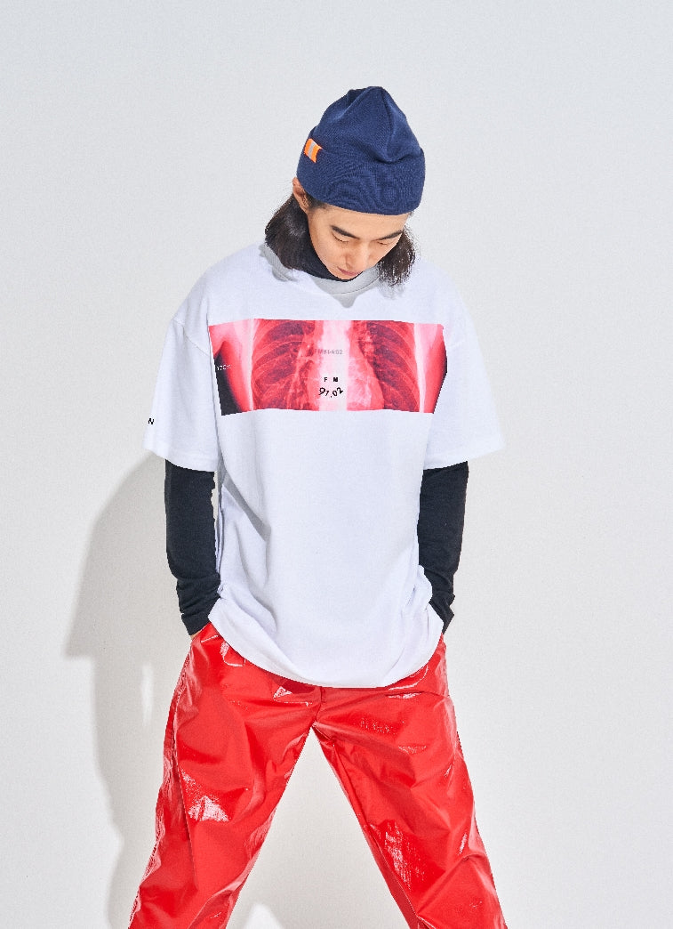 FM91.02 (エフエム91.02)　xPLAY T-SHIRT (Heart white)