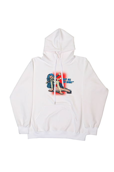 CHUNKY (チャンキー)  THE HYPOCRITES HOODIE_white