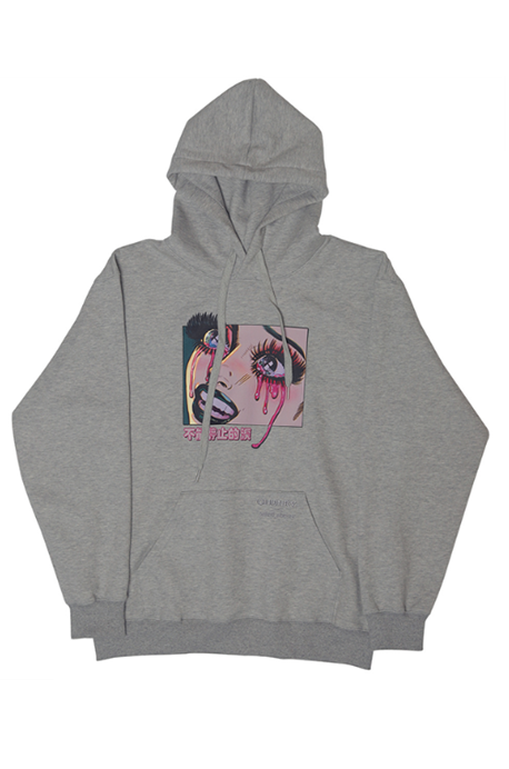 CHUNKY (チャンキー)  CRYING HOODIE_gray