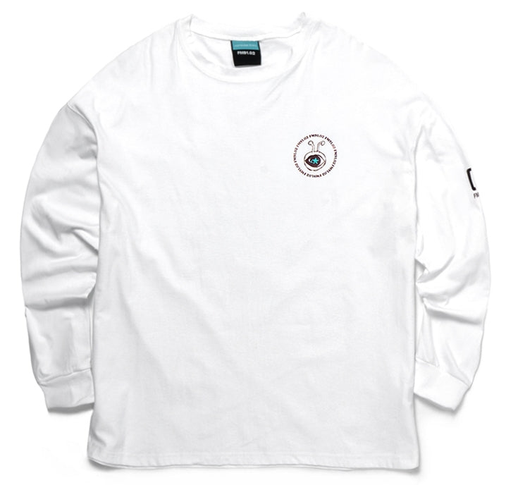 FM91.02 (エフエム91.02)　xHM LONG SLEEVE white B