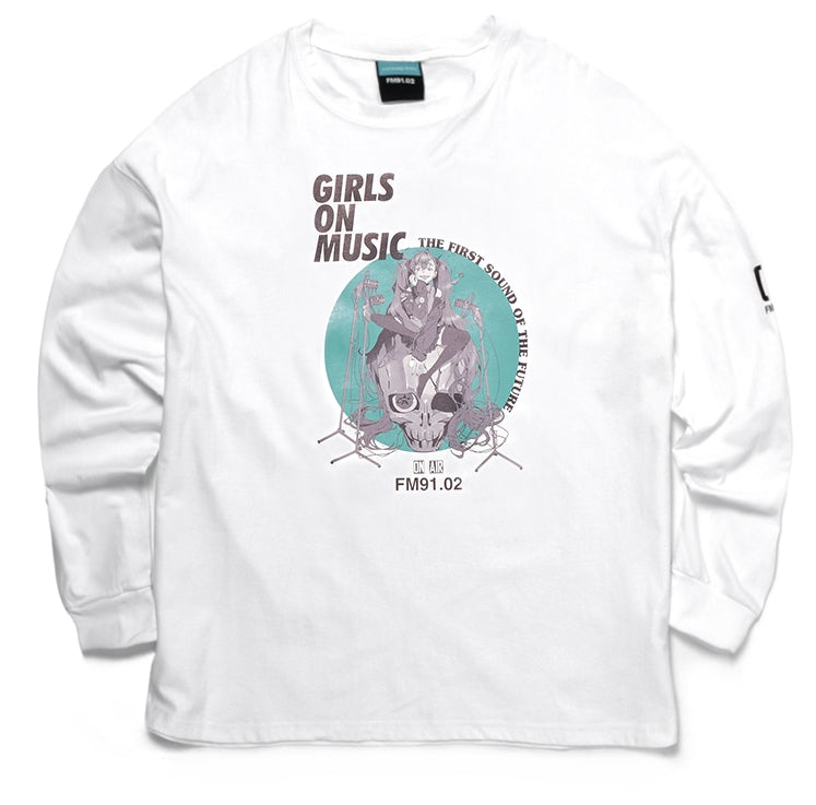 FM91.02 (エフエム91.02)　xHM LONG SLEEVE white F