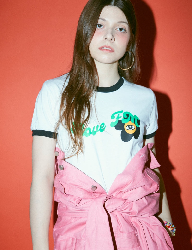 FM91.02 (エフエム91.02)　[female onry] LOVE_FLOWER white