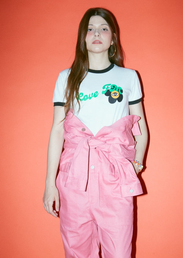 FM91.02 (エフエム91.02)　[female onry] LOVE_FLOWER white