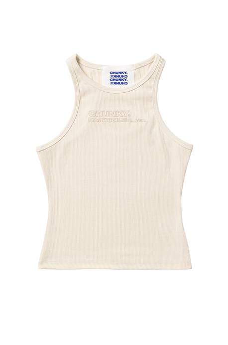 CHUNKY (チャンキー)  HARDBOILED SLEEVELESS_cream