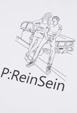ReinSein（レインセイン）REINSEIN WHITE LONG LAYERED OBLI T-SHIRT