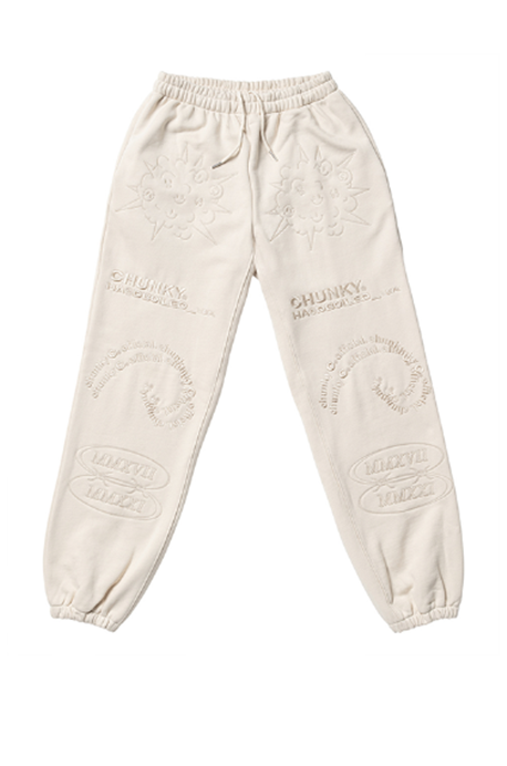 CHUNKY (チャンキー)  HARDBOILED SWEAT PANTS_cream