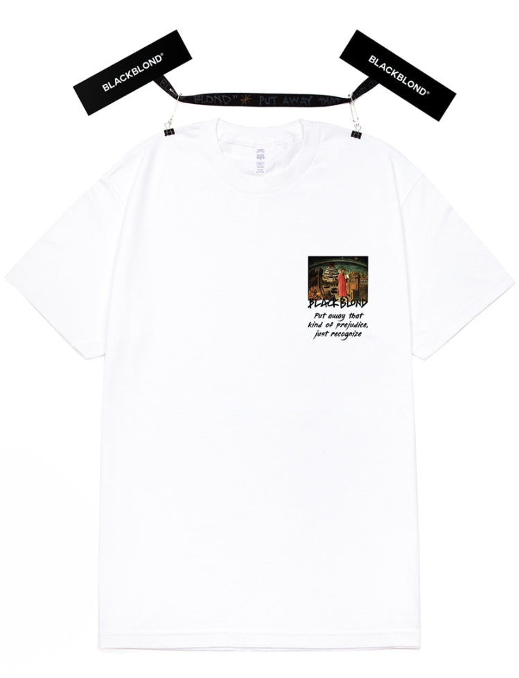 ブラックブロンド(BLACKBLOND) BBD Inferno Short Sleeve Tee (White)