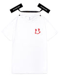 ブラックブロンド(BLACKBLOND) BBD Smile Logo Short Sleeve Tee (White)