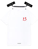 ブラックブロンド(BLACKBLOND) BBD Smile Logo Short Sleeve Tee (White)