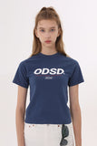 Odd Studio (オッドスタジオ)　Odd Studio ODSD LOGO SLIM-FIT T-shirt - DUST BLUE