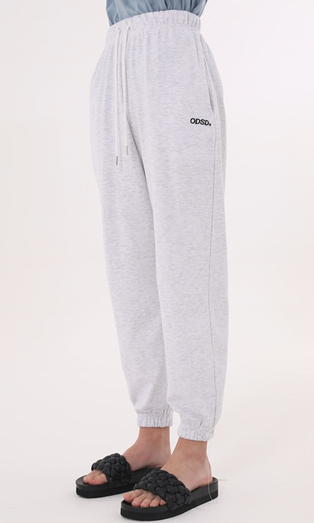Odd Studio (オッドスタジオ)　ODSD LOGO JOGGER PANTS - OATMEAL