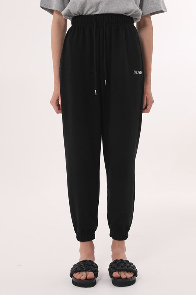 Odd Studio (オッドスタジオ)　ODSD LOGO JOGGER PANTS - BLACK