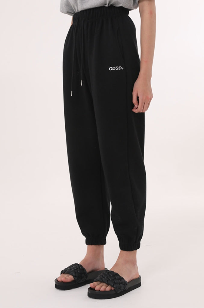 Odd Studio (オッドスタジオ)　ODSD LOGO JOGGER PANTS - BLACK