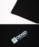 Odd Studio (オッドスタジオ)　PIXEL SERIES T-SHIRTS - BLACK