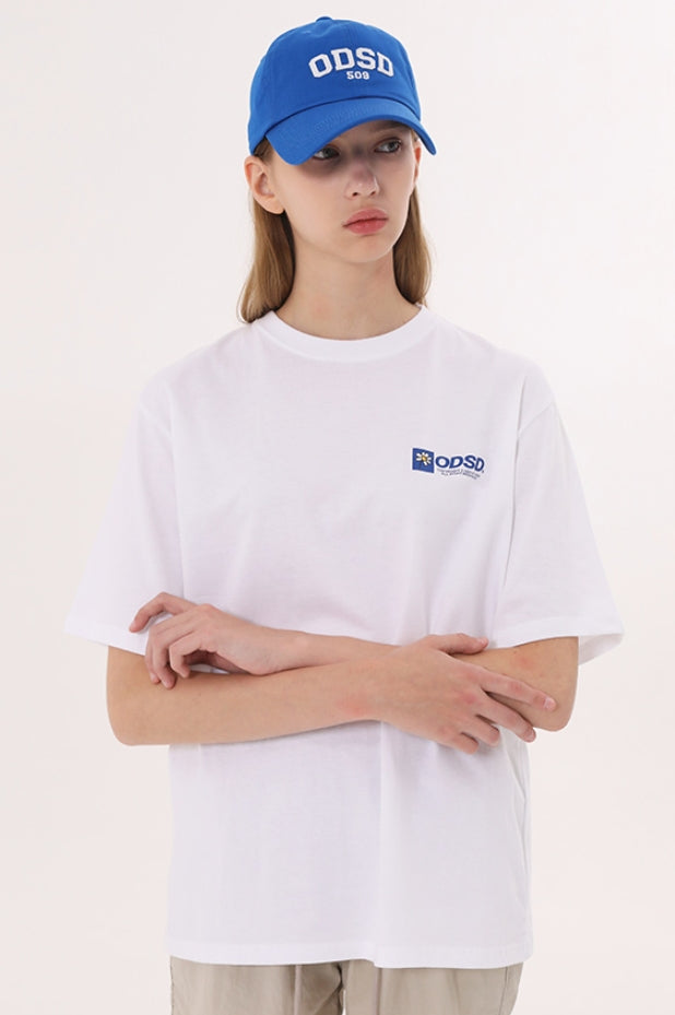 Odd Studio (オッドスタジオ)　PIXEL SERIES T-SHIRTS - WHITE