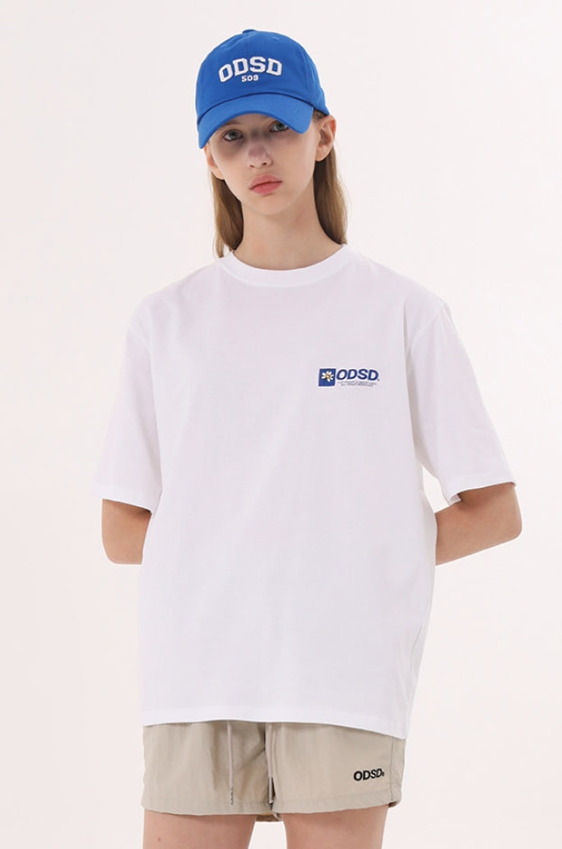 Odd Studio (オッドスタジオ)　PIXEL SERIES T-SHIRTS - WHITE