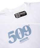 Odd Studio (オッドスタジオ)　509 LOGO T-SHIRTS - WHITE