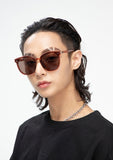 BLACKPURPLE (ブラックパープル)  Seethrough Sunglasses (RED BROWN)