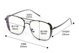 BLACKPURPLE (ブラックパープル)  Pintec Sideholic Glasses (BLACK)