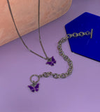 BLACKPURPLE (ブラックパープル)  Purplerin Butterfly Bracelet