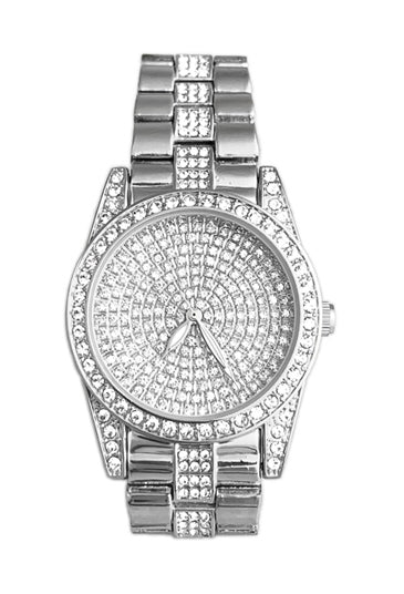 BLACKPURPLE (ブラックパープル) BP HOUND CUBIC TIME BRACELET (SILVER)