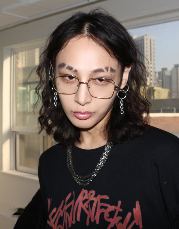 BLACKPURPLE (ブラックパープル)  ELTY EARRING