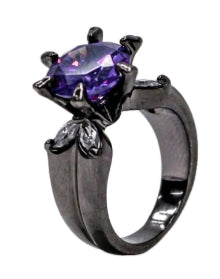 BLACKPURPLE (ブラックパープル) Chateauwyge Bijou Ring (Purple)